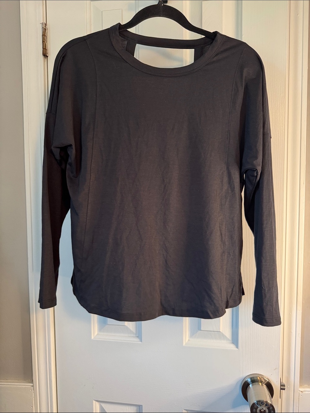 all in motion Black Athletic Tee (R)